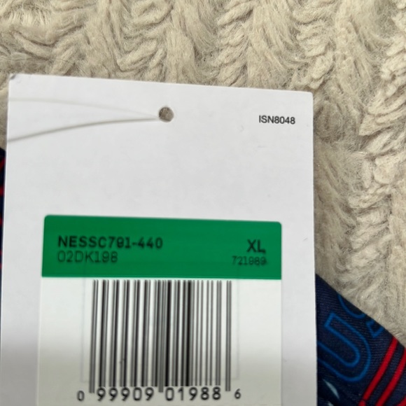 Nike Boys' Logo Mash-Up Breaker 8” Volley Shorts, red white & blue, Size XL NWT - Picture 6 of 16